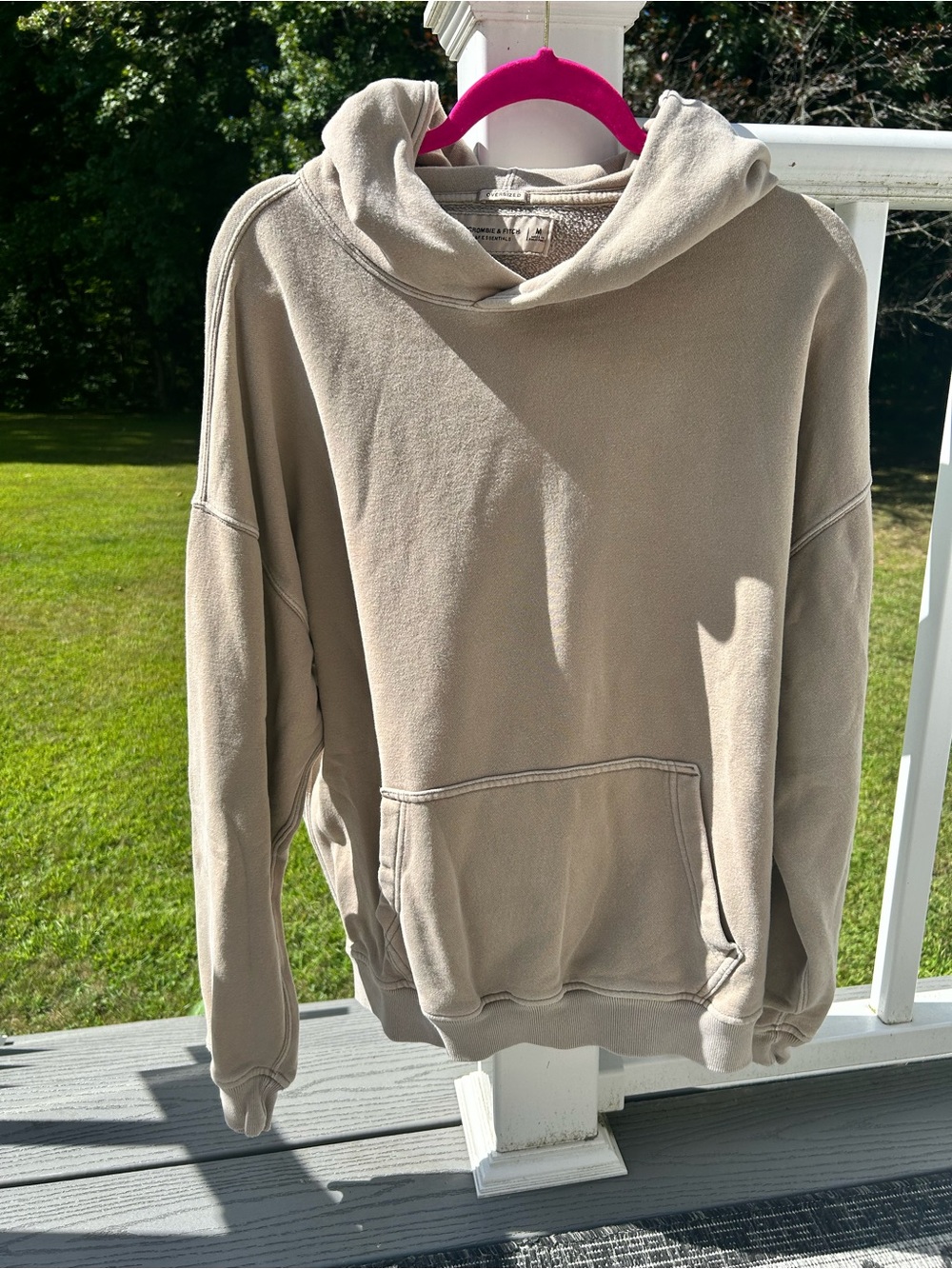 Abercrombie & Fitch Tan Hoodie